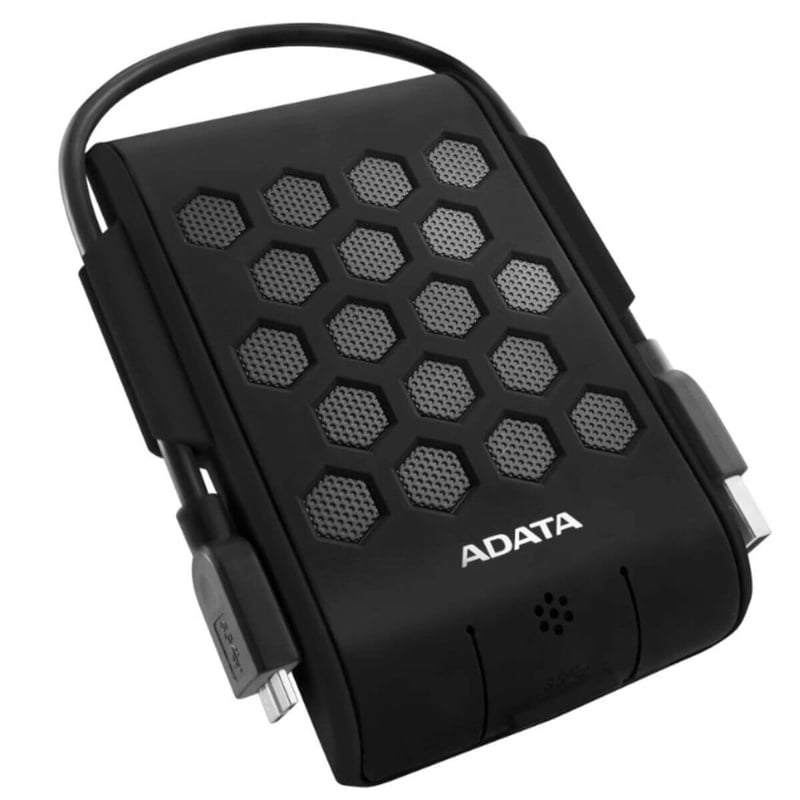 ADATA HD720 2TB USB 3.2 Rugged External HDD Black - 2
