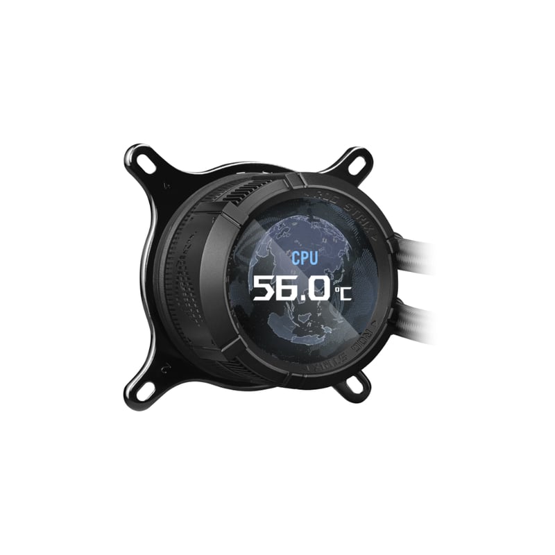 مبرد ASUS ROG Strix AIO Liquid 360mm ARGB LCD أسود - 3