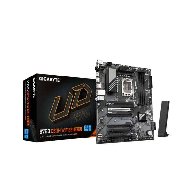 لوحة أم Gigabyte B760 DS3H Micro-ATX LGA1700 DDR5 - 1