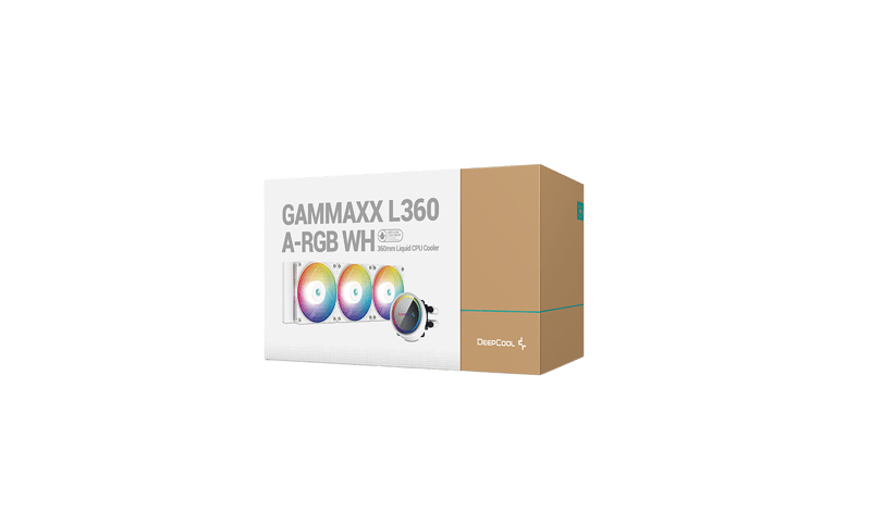 Deepcool GAMMAXX L360 A-RGB 360mm AIO Liquid Cooler White - 10