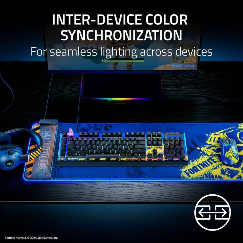 ماوس باد Razer Goliathus Chroma Extended RGB Fortnite Edition - 6