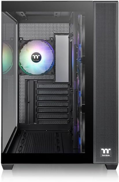 Case Thermaltake Steel Shadow Transparent EX Black / E-ATX  (Without  Fans) - 3