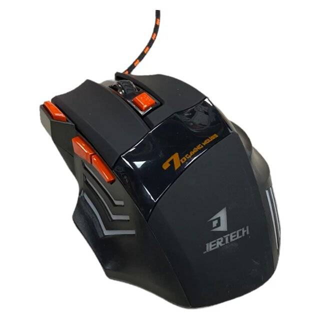 ماوس Jertech GP10 3200 DPI USB أسود - 3