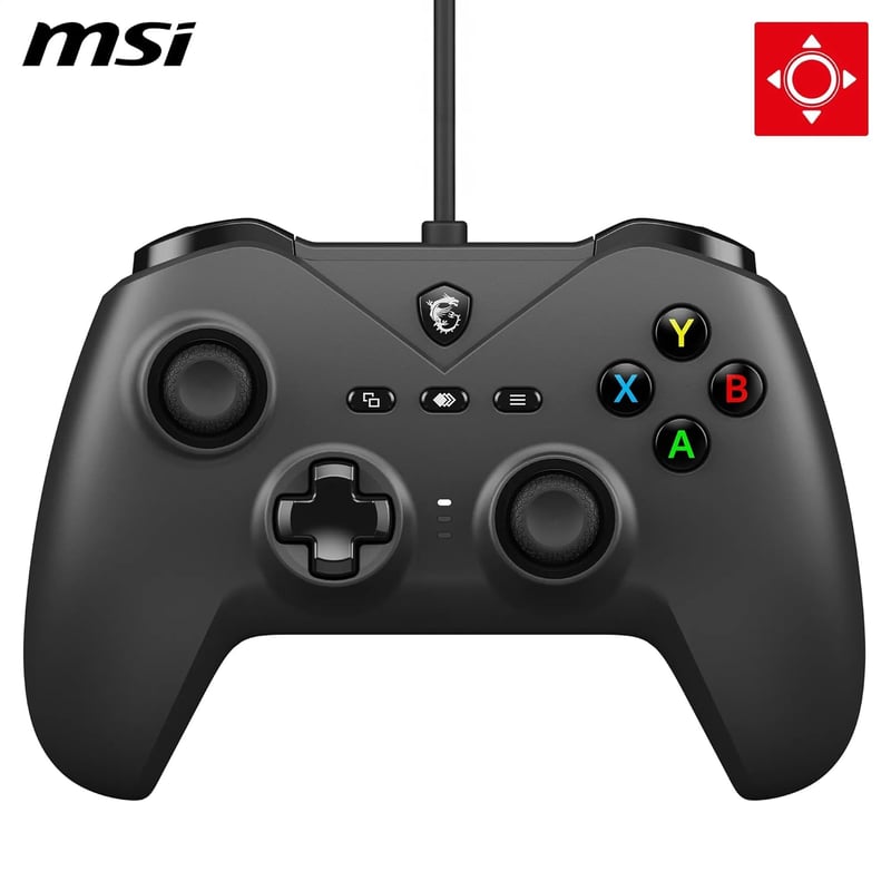 MSI Force GC200 Wired Gamepad Controller White - 2