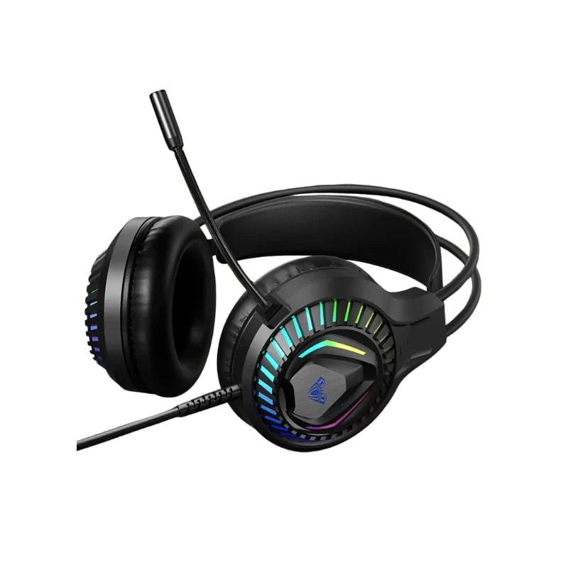 سماعات Aula S605 سلكية مع ميكروفون RGB - 10