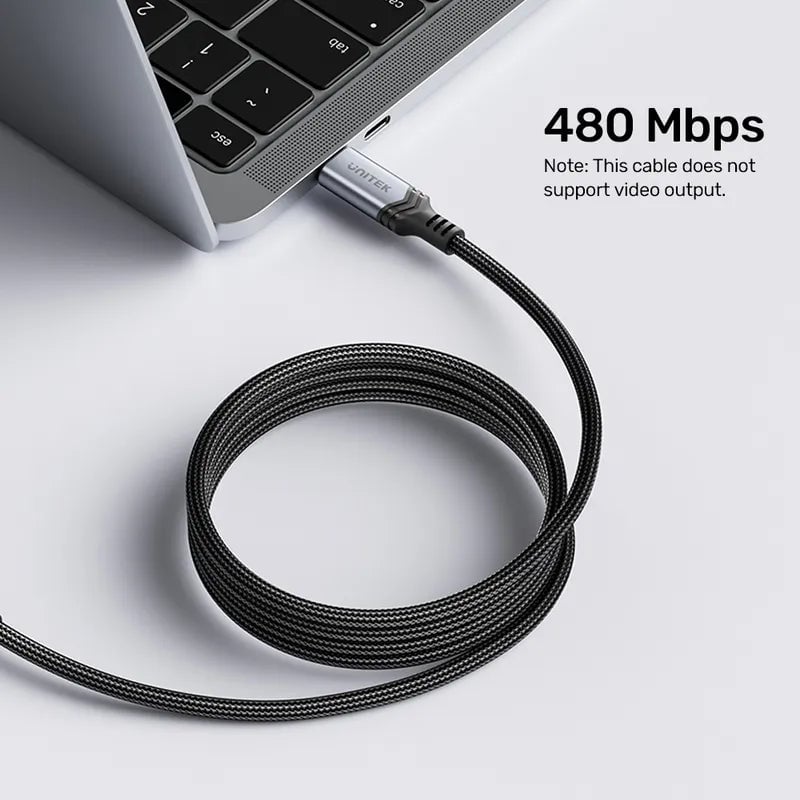 كيبل Unitek USB-C إلى USB-C 240W 2m - 4