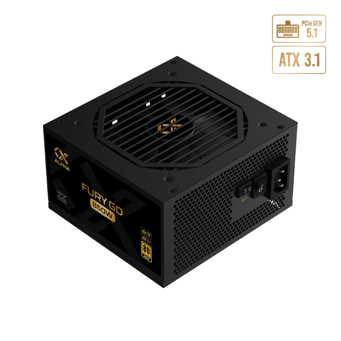 Xigmatek Fury GD 850W 80 Plus Gold Fully Modular Power Supply - 7