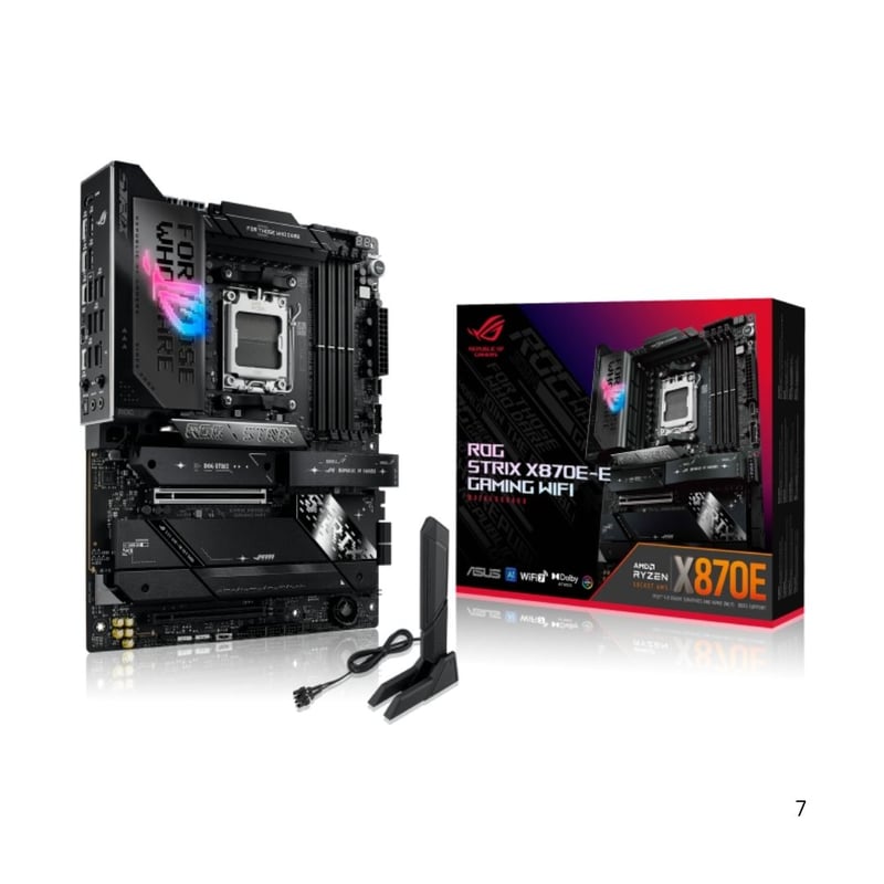 ASUS ROG Strix X870E-E Gaming WiFi AM5 ATX Motherboard - 9