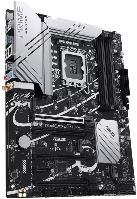 مذربورد أسوس PRIME Z790-V AX لمعالجات LGA 1700 مقاس ATX مع DDR5 و PCIe 5.0 و Wi-Fi 6 - 5