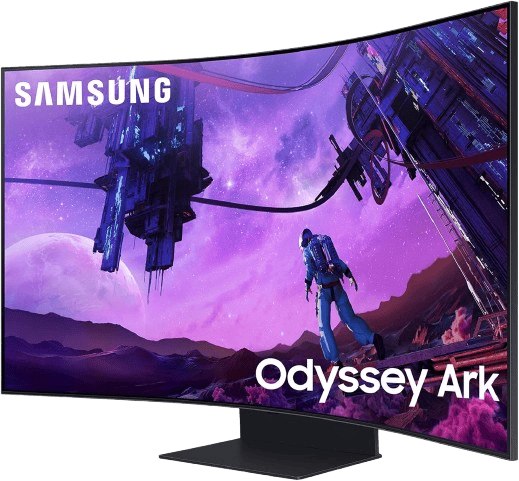 Samsung Odyssey Ark 55" 4K 165Hz VA Curved Gaming Monitor - 1