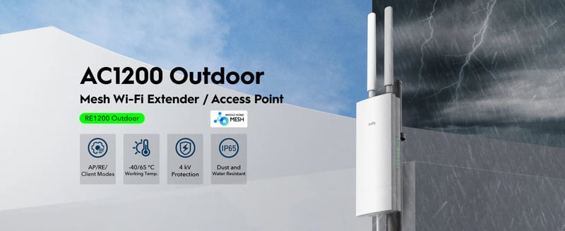 راوتر Cudy RE1200 Outdoor - 4