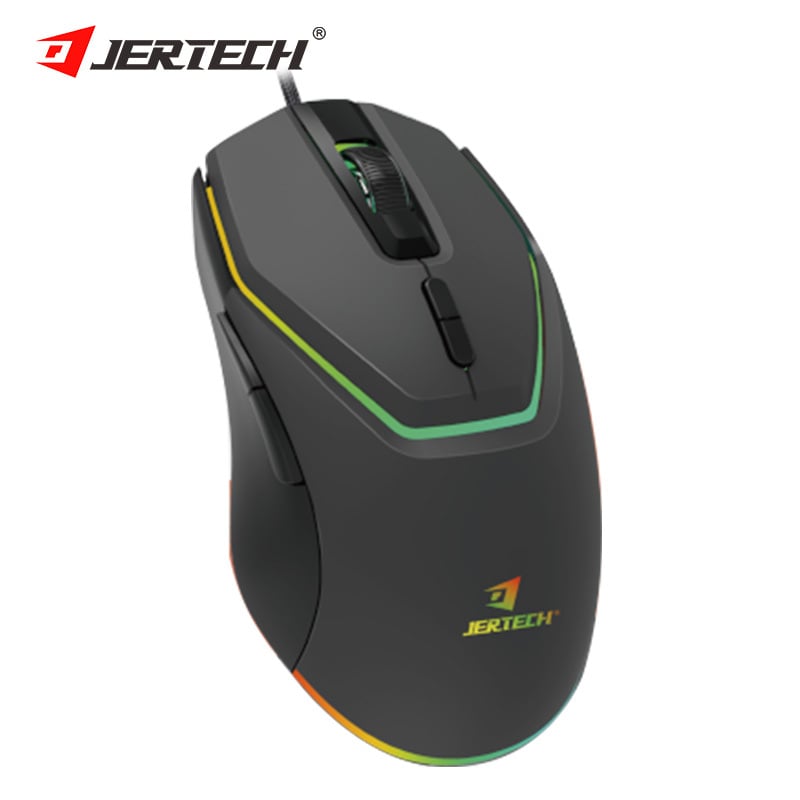 ماوس الألعاب السلكي جيرتيك JERTECH XP16 بدقة 3600 DPI وأزرار جانبية - 3