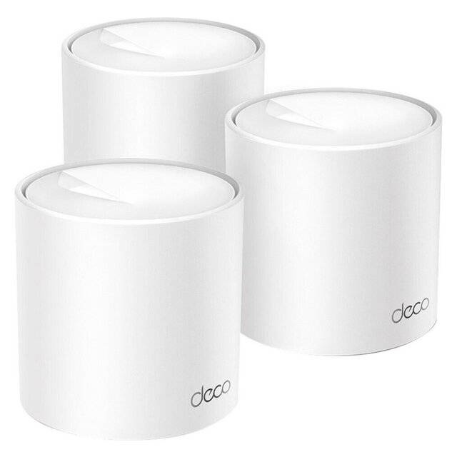 راوتر TP-Link Deco X10 WiFi 6 AX1500 Dual-Band Mesh 3-Pack - 2