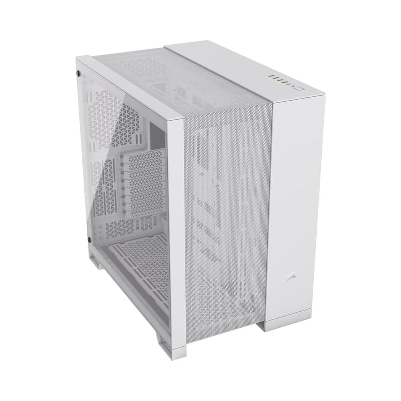 كيس Corsair 6500D Airflow Mid-Tower ATX أبيض - 4