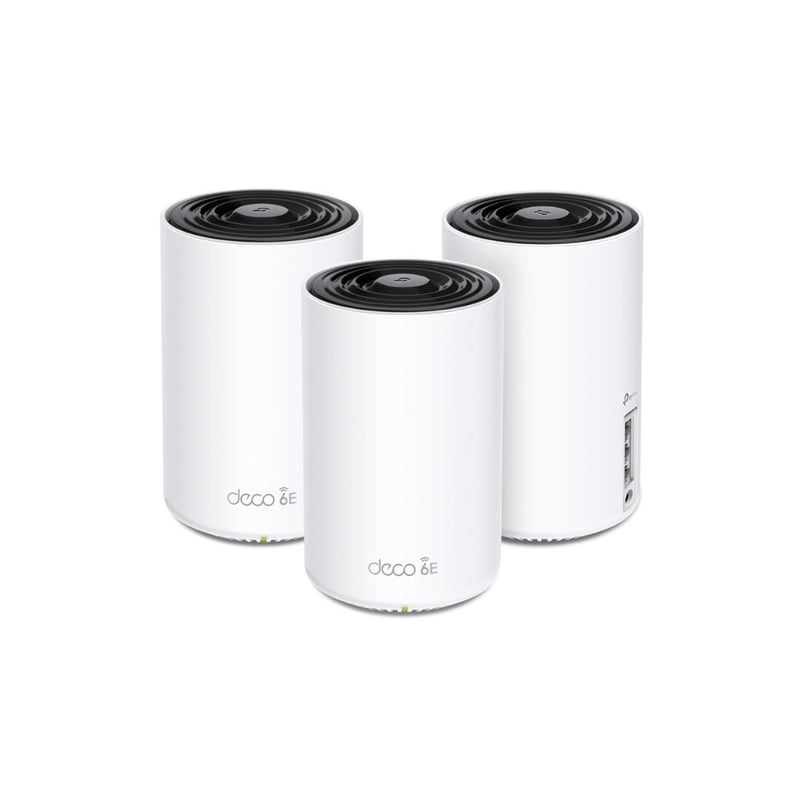 راوتر TP-Link Deco XE75 WiFi 6E Tri-Band AXE5400 3-Pack - 5
