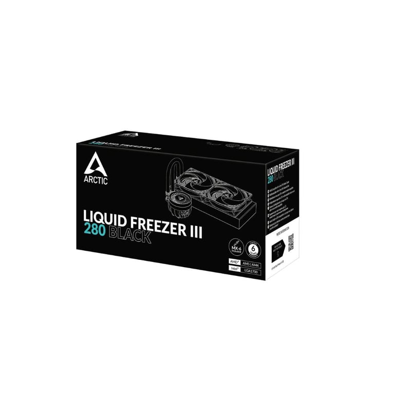 مبرد Arctic Liquid Freezer III 280mm AIO سائل أسود - 6