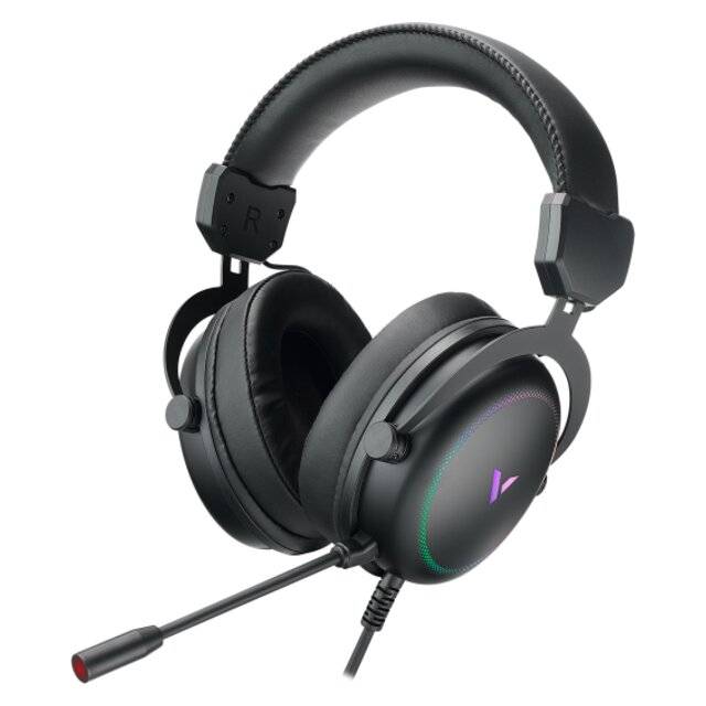 سماعات Rapoo VH300S سلكية مع ميكروفون Virtual 7.1 RGB - 1