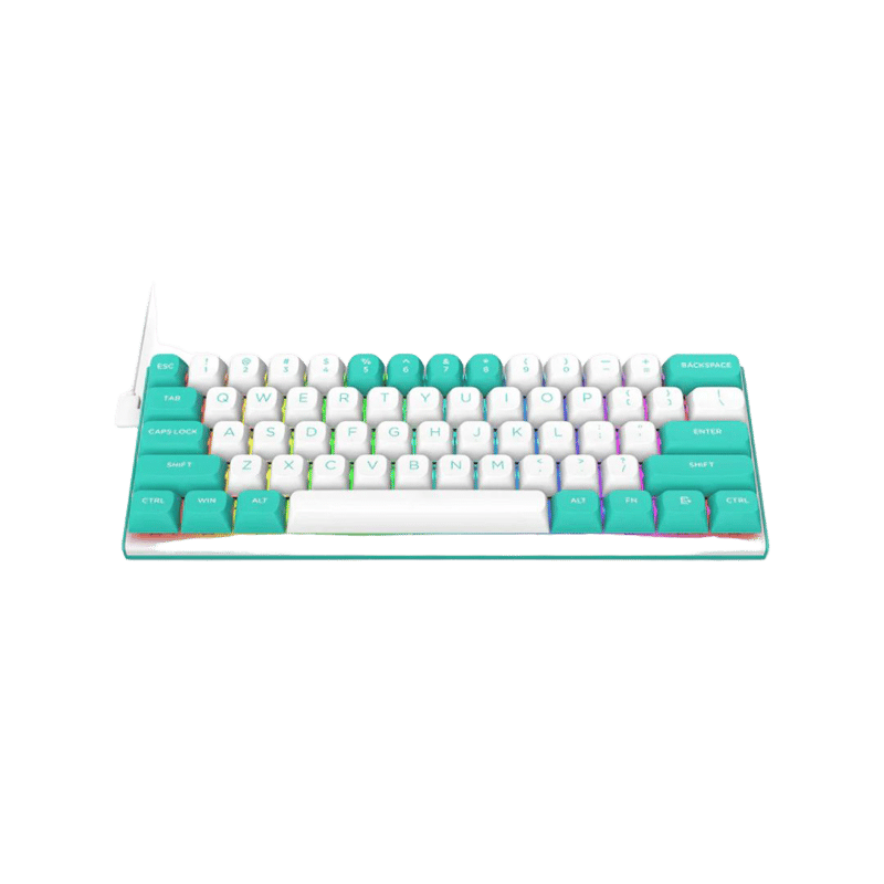 كيبورد Redragon FIDD K683WB ميكانيكي 60% بمفاتيح مغناطيسية RGB - 4