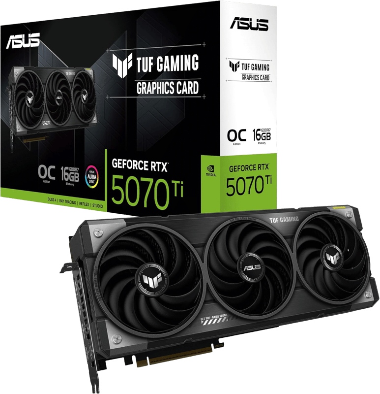 ASUS TUF Gaming GeForce RTX 5070 Ti 16GB GDDR7 OC Edition - 9