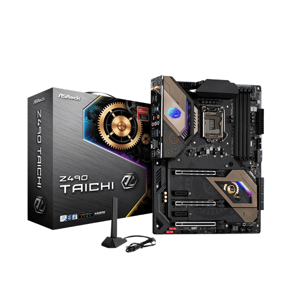ASRock Taichi Z490 LGA1200 ATX Motherboard WiFi - 3