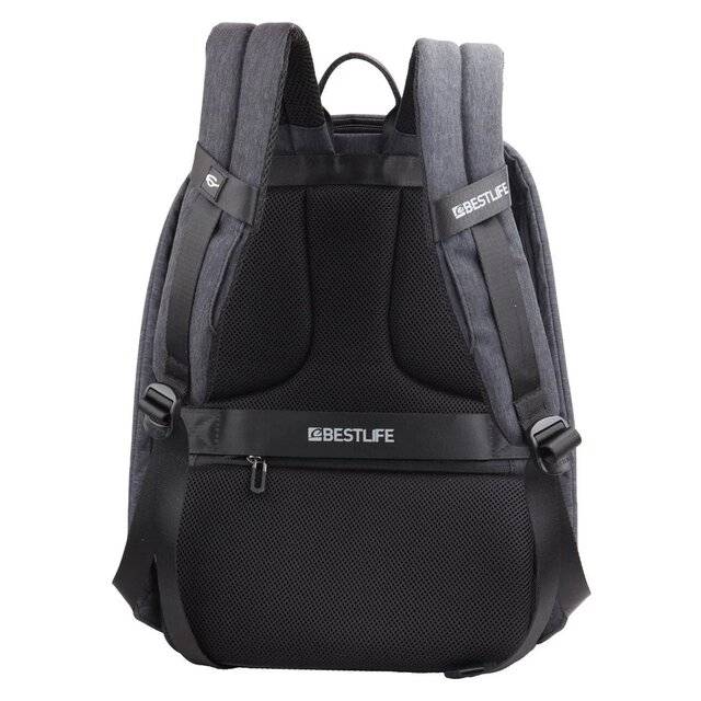 شنطة Bestlife BB-3458 15.6 انج رمادي - 2