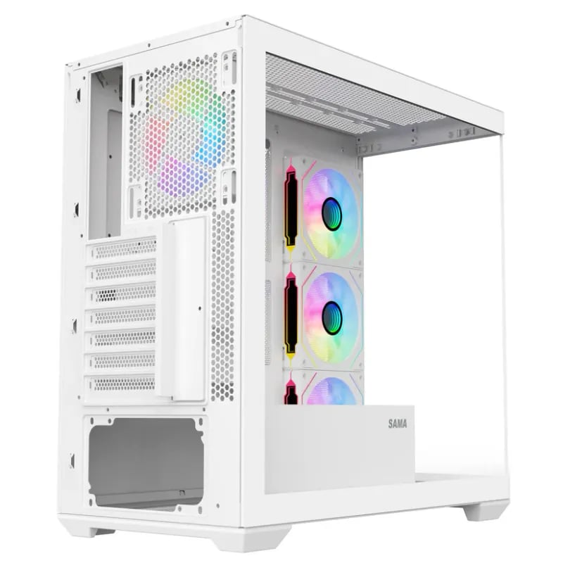 كيس Thermalright Mid-Tower White 4 Fan ARGB - 3