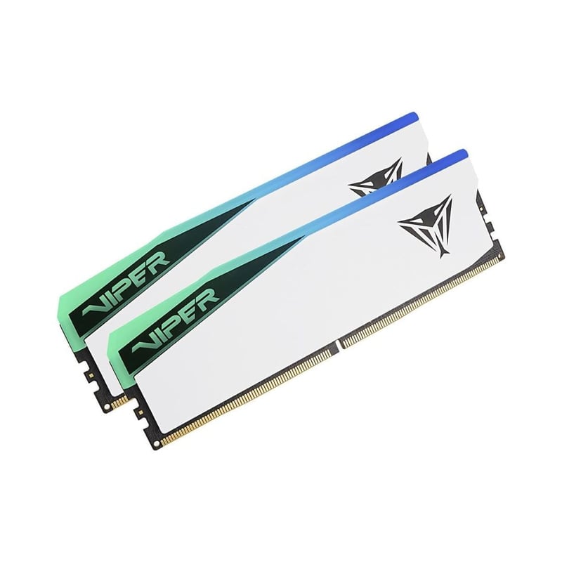 Viper Elite DDR5 32GB (2x16GB) 6000MHz RGB White Memory - 2