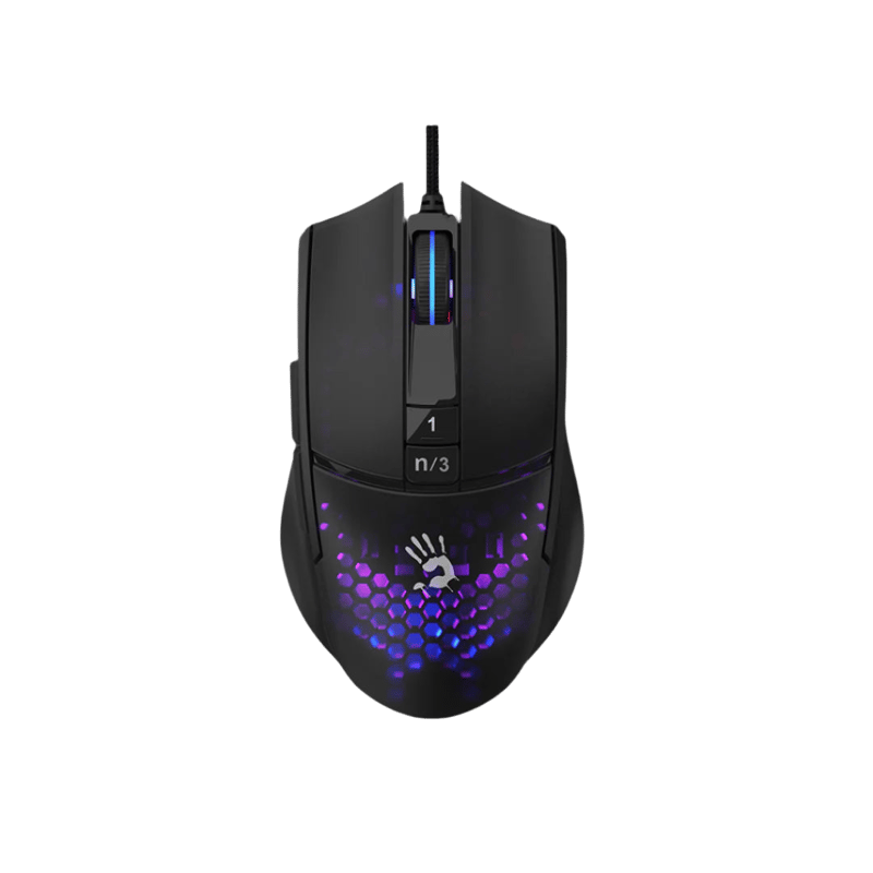 Bloody L65 Max Gaming Mouse Wired Honeycomb Lightweight - 9