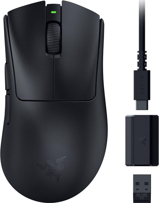 Razer DeathAdder V3 HyperSpeed Wireless Gaming Mouse 26K DPI - 9