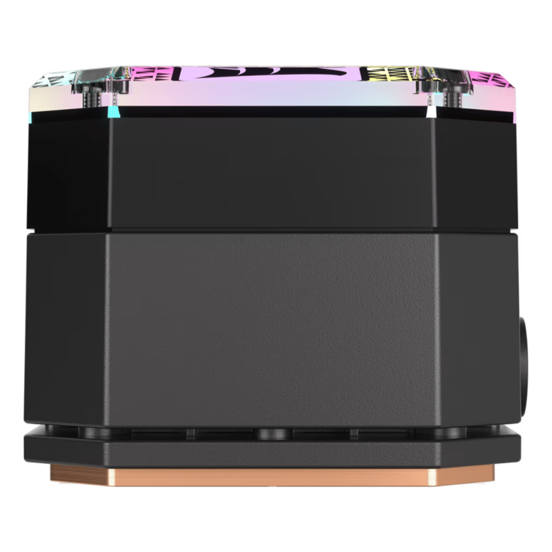 مبرد Corsair H115i Elite Capellix 280mm AIO سائل RGB أسود - 4