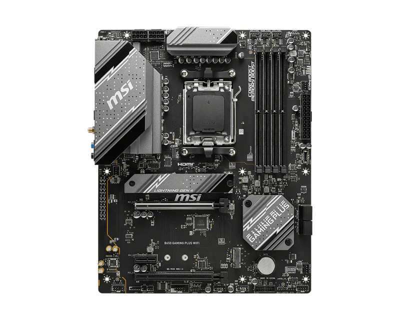 MSI B650 GAMING PLUS WIFI AM5 ATX DDR5 Motherboard - 3