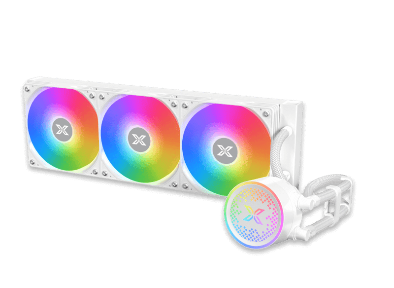 Xigmatek Fenix 360 Arctic AIO Liquid Cooler 360mm White - 4