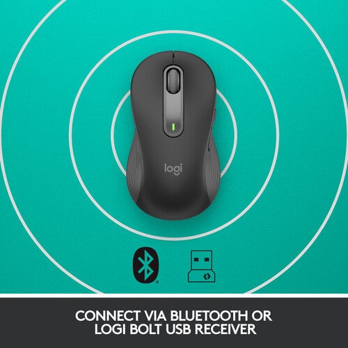 ماوس Logitech Signature M650 L لاسلكي 4000 DPI جرافيت - 8