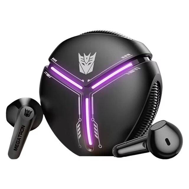 سماعات Transformers TF-T30 TWS بلوتوث 5.4 13mm درايفر 20H أسود - 4