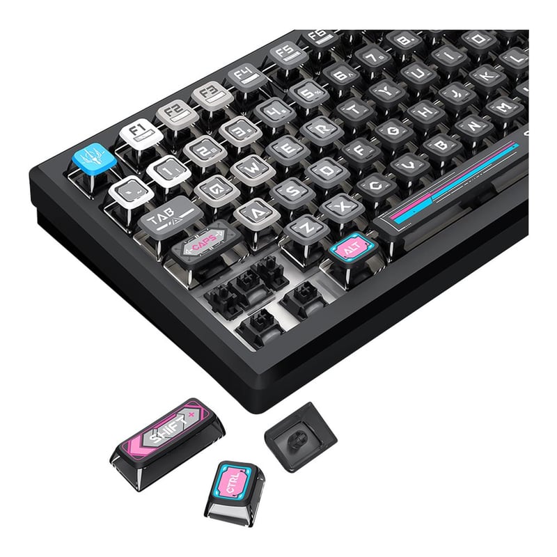 Redragon Uranus Pro 75% Mechanical Keyboard Dual-Mode RGB - 6