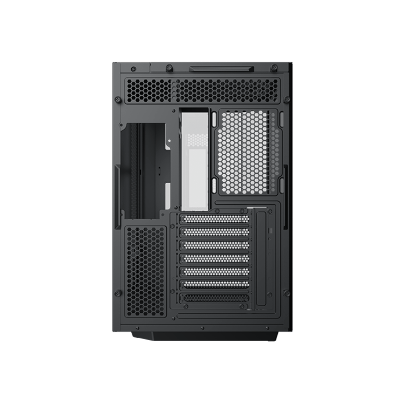 XIGMATEK Cubi ATX Case Black Tempered Glass Superior Airflow - 2