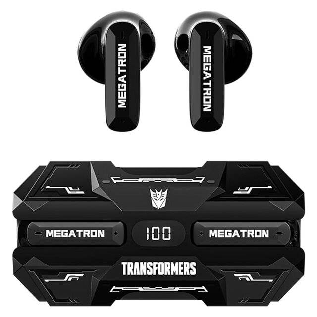 سماعات Transformers TF-T51 TWS بلوتوث 60H IPX5 أسود - 1