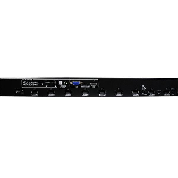 محول Rextron VKSM-K618 10-Port True 4K HDMI Splitter مع استخراج الصوت - 4