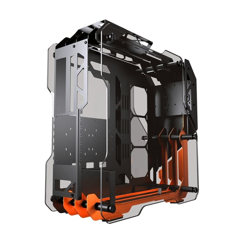 Cougar Blazer Mid-Tower ATX Case Aluminum Open-Frame Tempered Glass - 4