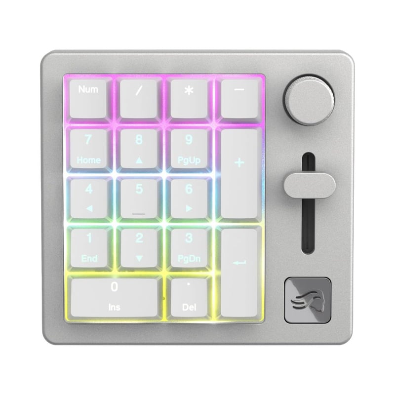 كيبورد Glorious GMMK 65% Hot-Swappable Dual-Mode RGB أبيض - 3