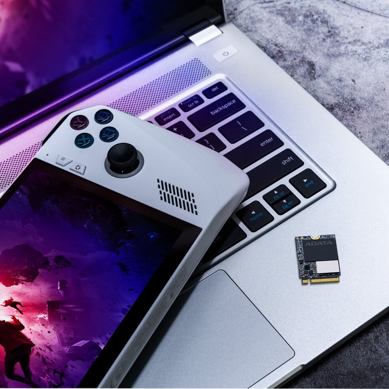 SSD XPG Gammix S55 512GB NVMe M.2 PCIe Gen4 - 5