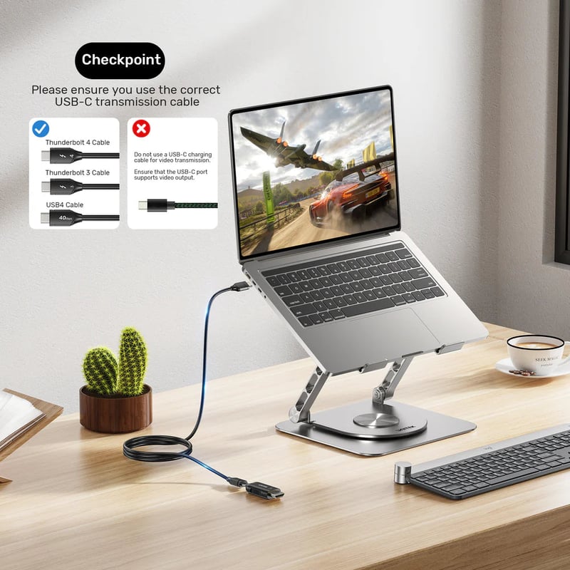 محول UNITEK USB-C إلى HDMI 4K@60Hz HDMI 2.0b - 9