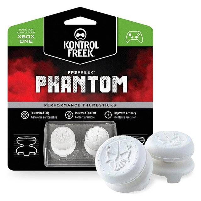 إكسسوار تحكم KontrolFreek Phantom FPS Freek عصي تحكم عالية الارتفاع Xbox One أبيض - 1