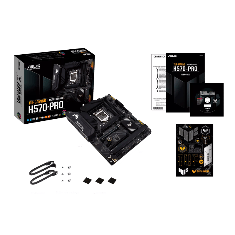 ASUS TUF GAMING H570-PRO LGA 1200 ATX Motherboard DDR4 PCIe 4.0 2.5Gb Ethernet - 8