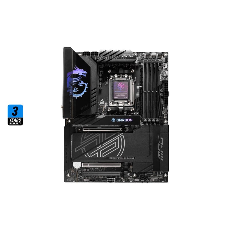 MSI MPG X870E Carbon WiFi ATX Motherboard AM5 - 4