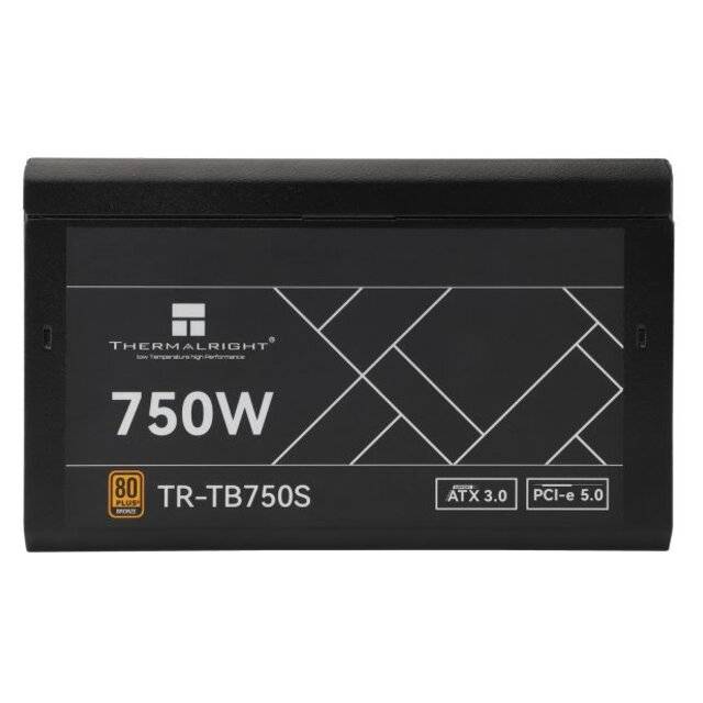 باور سبلاي Thermalright TB-750S 750W 80+ Bronze غير معياري أسود - 2
