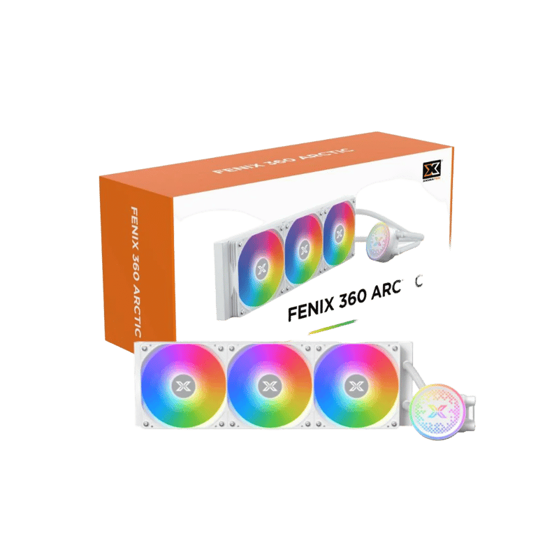 Xigmatek Fenix 360 Arctic AIO Liquid Cooler 360mm White - 5