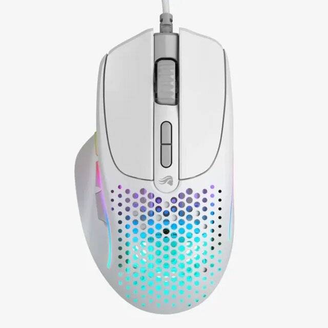 ماوس Glorious Model I 2 26000 DPI سلكي RGB أبيض - 1