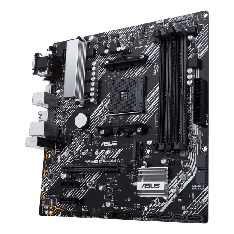 لوحة أم ASUS Prime B450 Micro-ATX AM4 DDR4 - 8