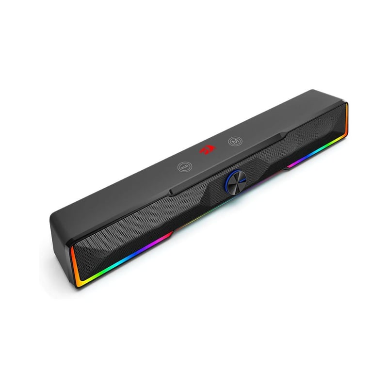 Redragon GS516 Cannon 2.0 Channel 6W RGB Bluetooth Dual-Mode Sound Bar Black - 6